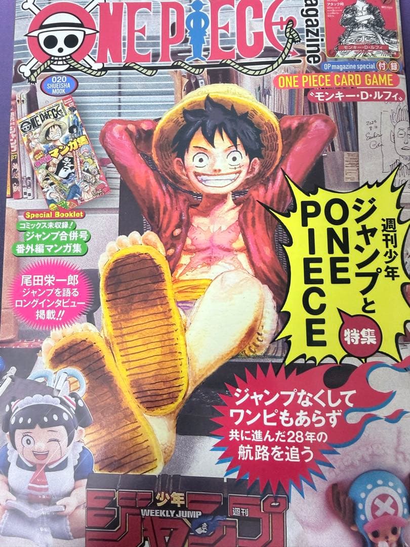 ワンピースマガジン　vol.20 ルフィ　付録プロモカード付き　1冊