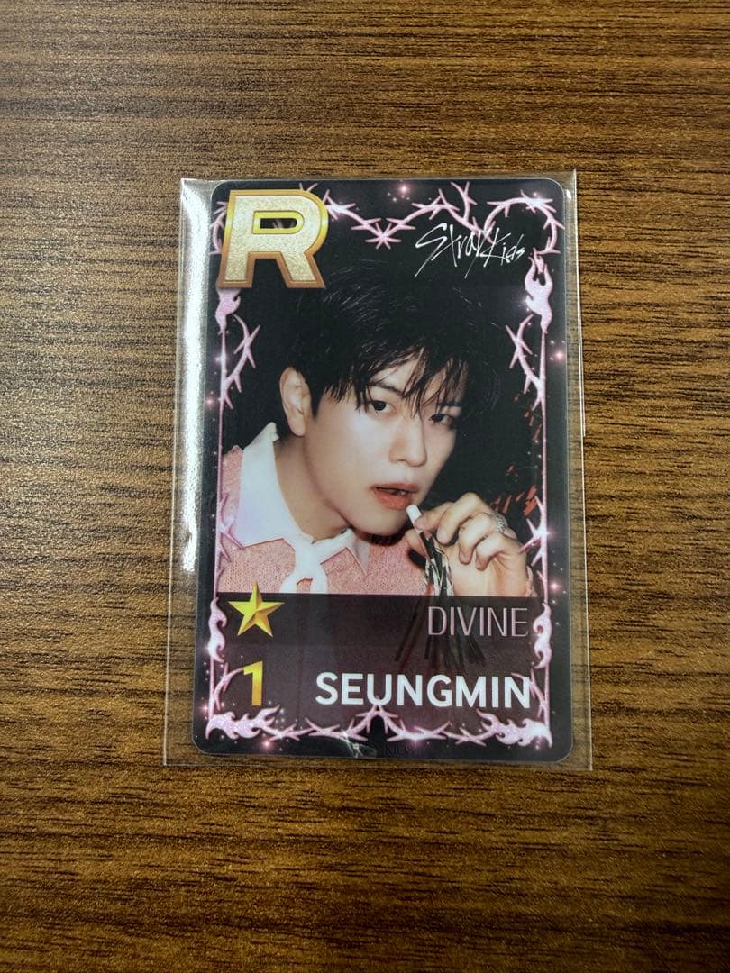 SSJYP スンミン 韓国popup リアルカード トレカ スキズ - メルカリ