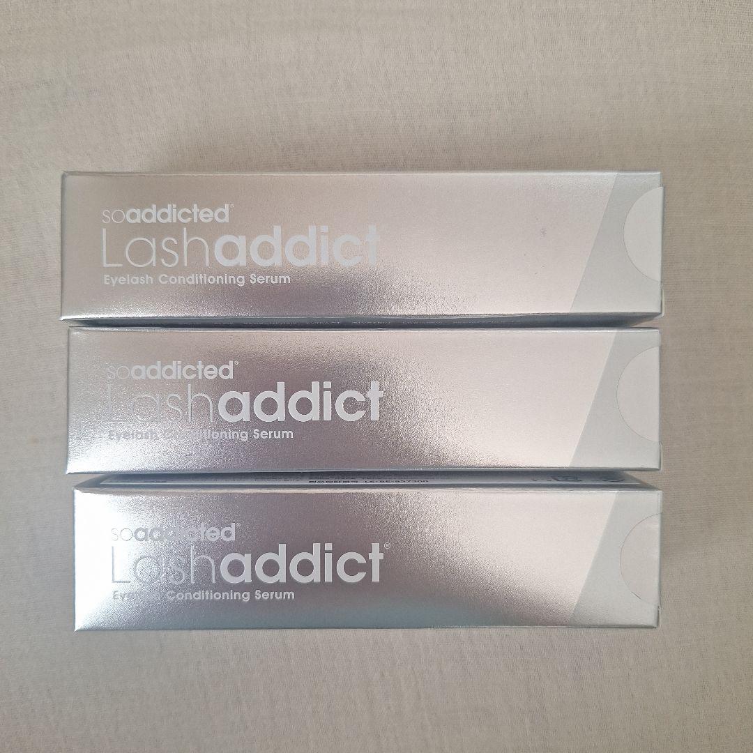 未開封3本 Lashaddict アイラッシュ コンディショニングセラム 5ml