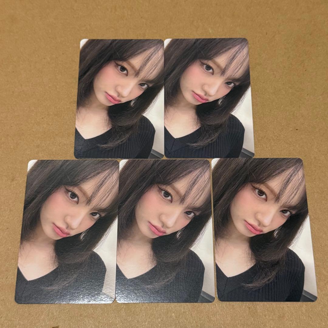 リズ　トレカ　5枚　大阪　11/24 オフイベ　SECRET IVE