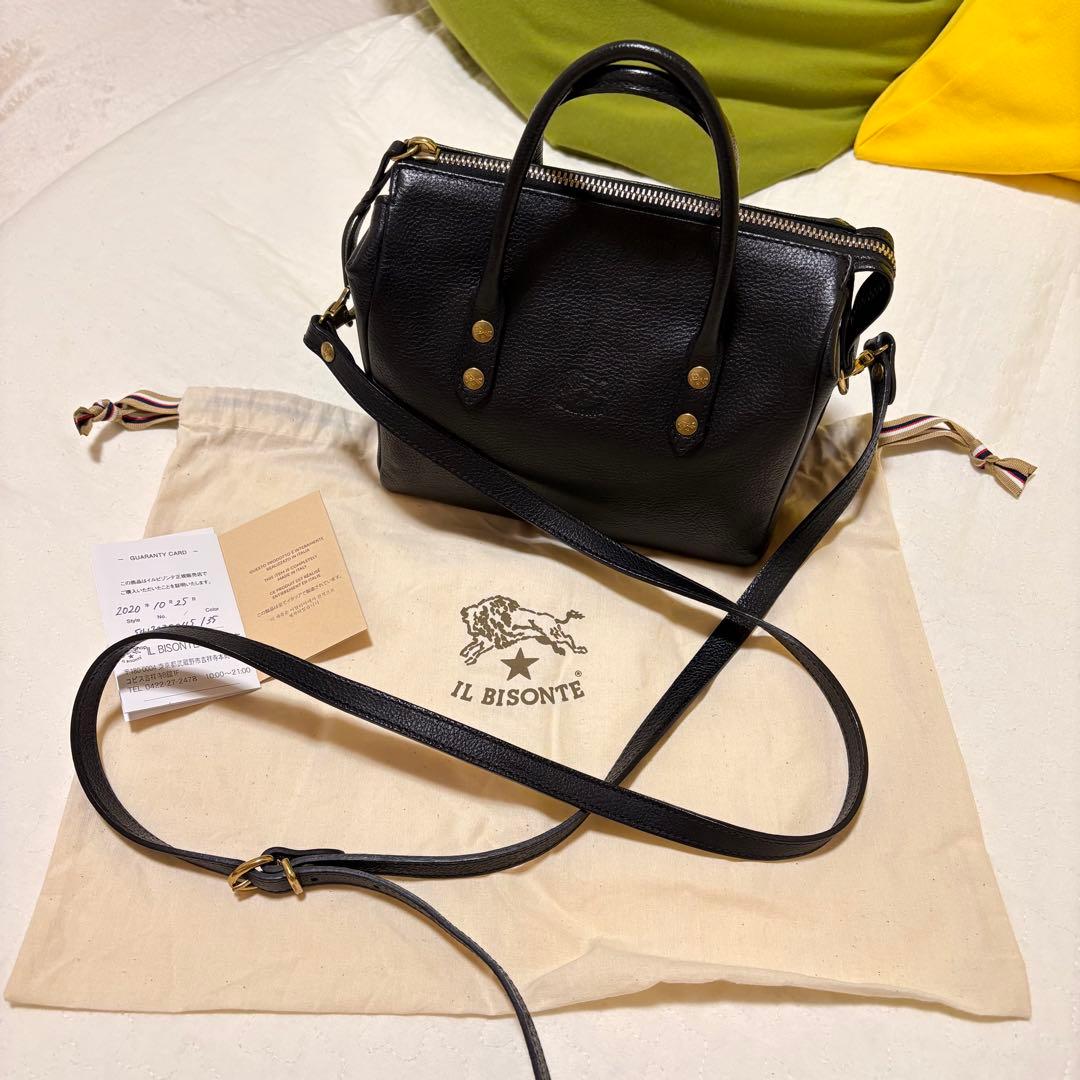 40%以上オフ☻ IL BISONTE ボストンバッグ