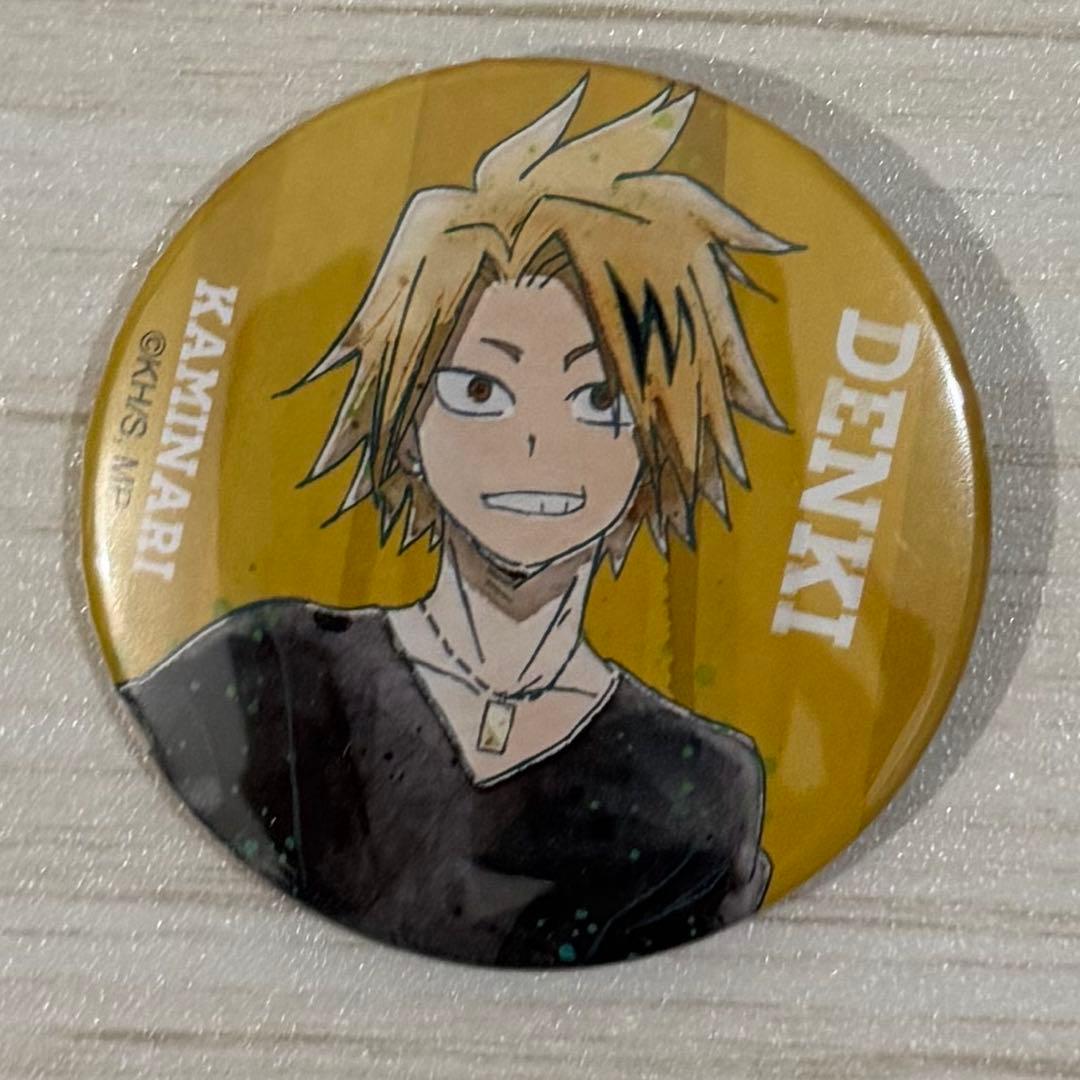 上鳴 上鳴電気 缶バッジ ヒロアカ 僕のヒーローアカデミア 原作 - メルカリ