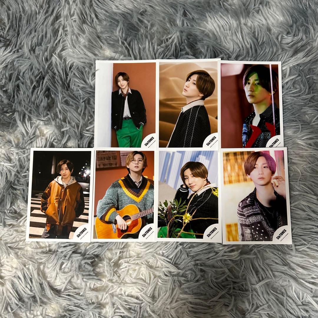 SixTONES 京本大我 公式写真 7枚セット - メルカリ