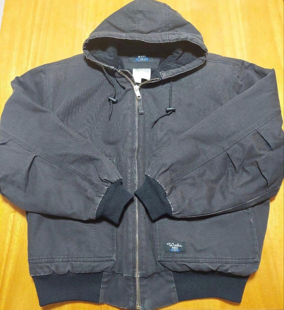 Walls アクティブジャケット　ワークジャケット フェード　ダークブラウン