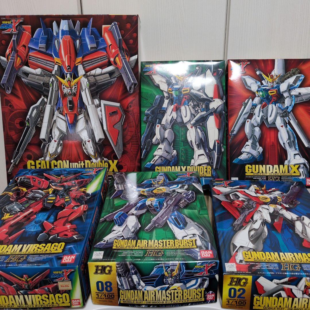 さ*お様 ガンプラ　ガンダムX 旧HGシリーズ（1/100）6体セット　内袋未開