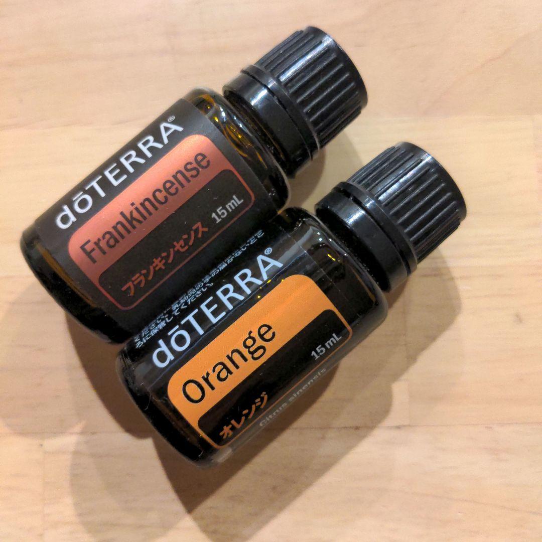 ドテラ　doTERRA　フランキンセンス&オレンジ15ml 　新品未開封