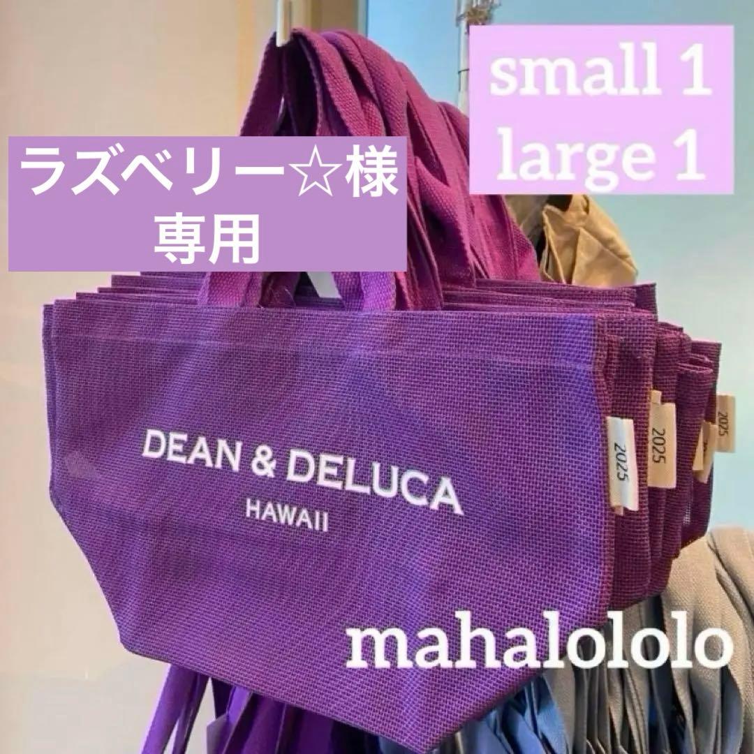 ラズベリー☆☆ディーンアンドデルーカ メッシュトート パープル