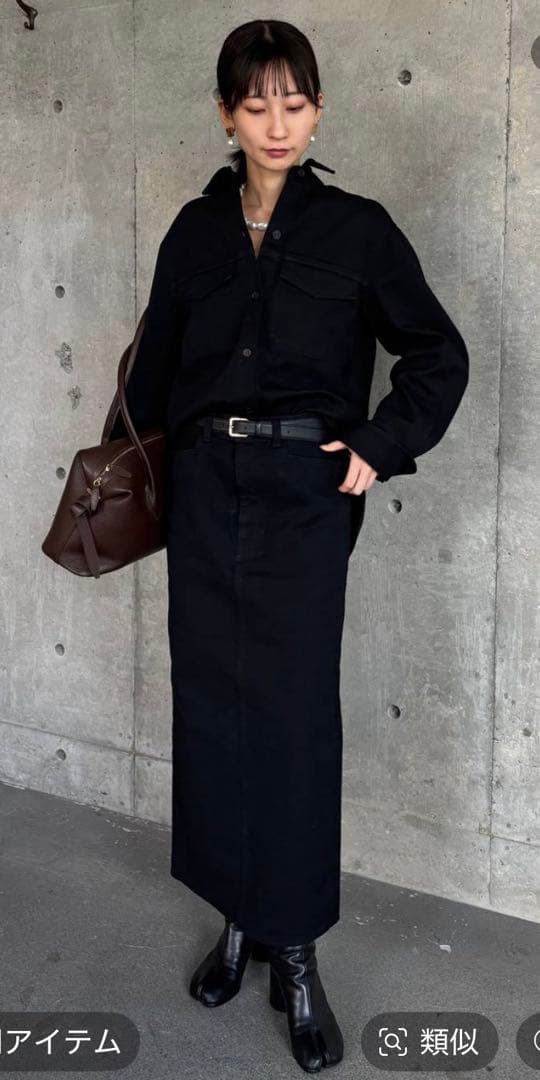 【新品未使用】Chaos イーストデニムシャツ　ブラック