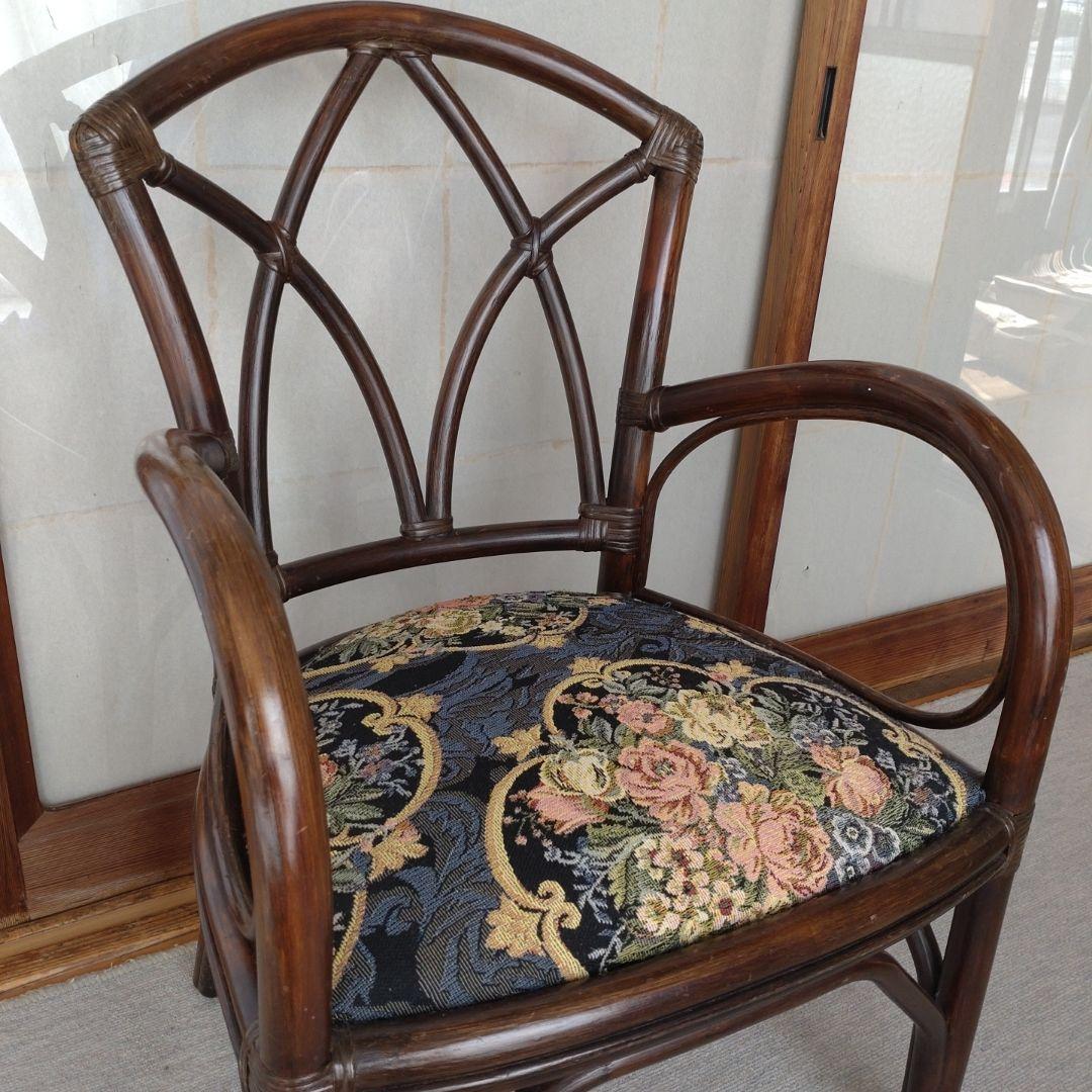 マルニ maruni ラタン 椅子 チェア ガーデン コーヒー アンティーク