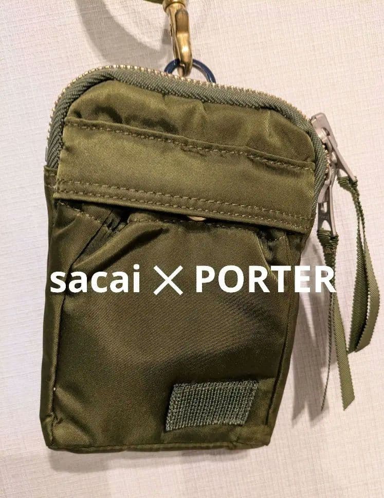 【くろさま専用】コラボ sacai × PORTER サコッシュモバイル ポーチ