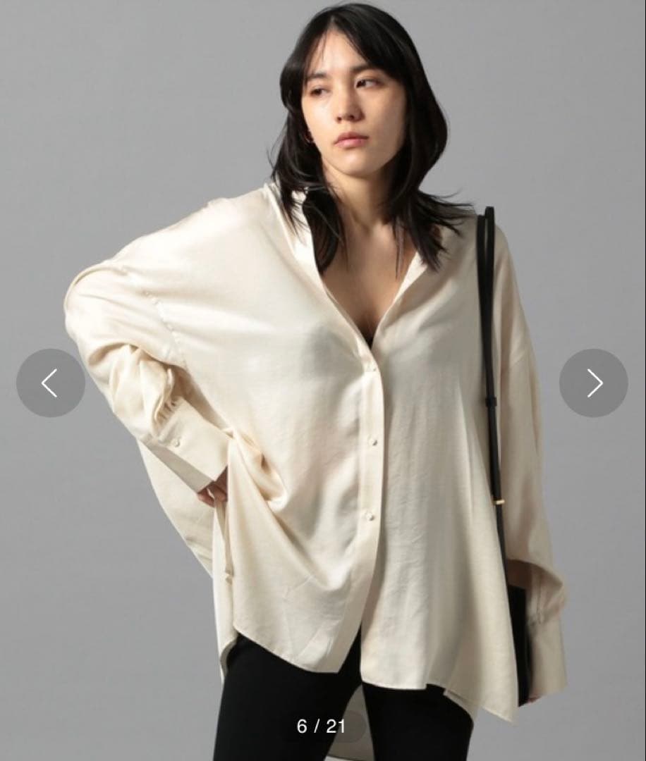 chaos クララツイルシャツ Chaos（カオス） ブラウス シャツ /坪田あさみさんInstaLIVE紹介