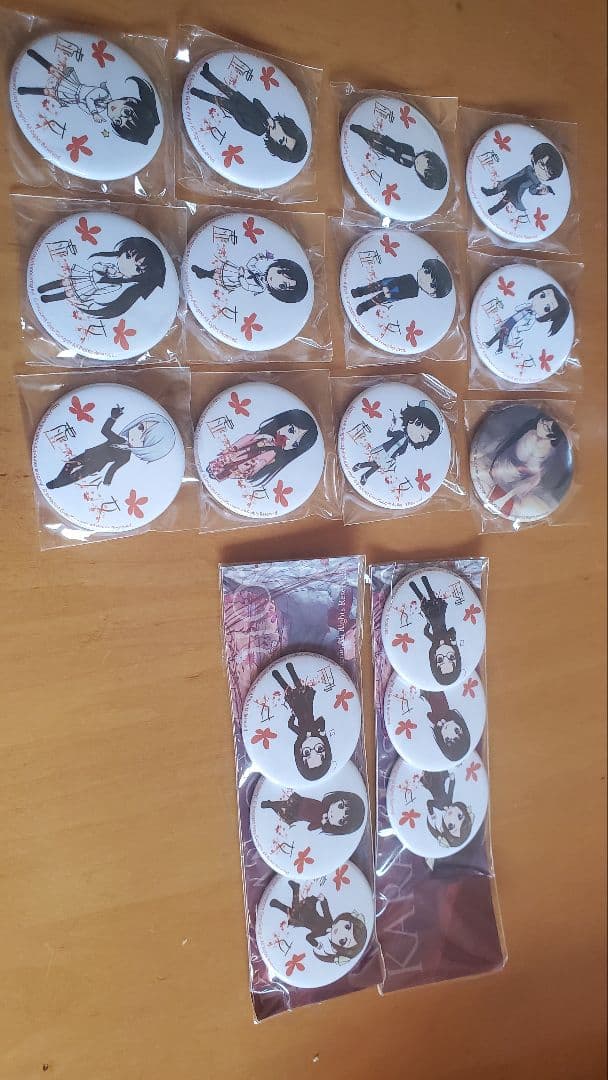 【最終値下】innocent grey 虚の少女 缶バッジ 16個セット 殻ノ少女《 FULL VOICE HD SIZE EDITION 》 マスターアップしました