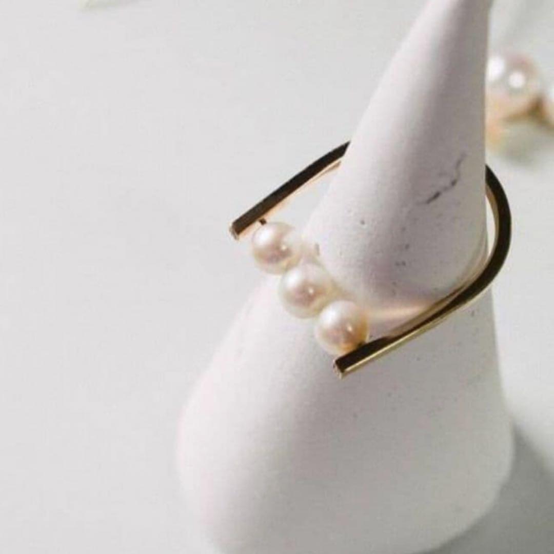 は*き様 Ops. パール　リング　9号　トロワゼ