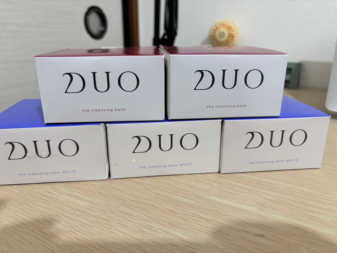 DUO クレンジングバーム 赤　青　90g 5個セット