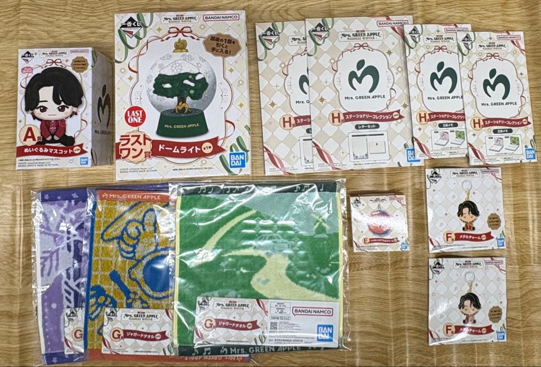 Mrs. GREEN APPLE 一番くじ ラストワン賞＋A賞　その他 Mrs. GREEN APPLE 一番くじ ラストワン ラストワン賞 アルバム付