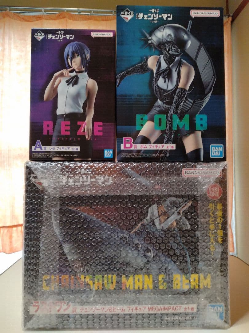 一番くじ　チェンソーマン劇場版　A賞B賞ラストワン賞 　おまけ　新品未開封 一番くじ 劇場版 チェンソーマン レゼ篇 ラストワン賞 - メルカリ