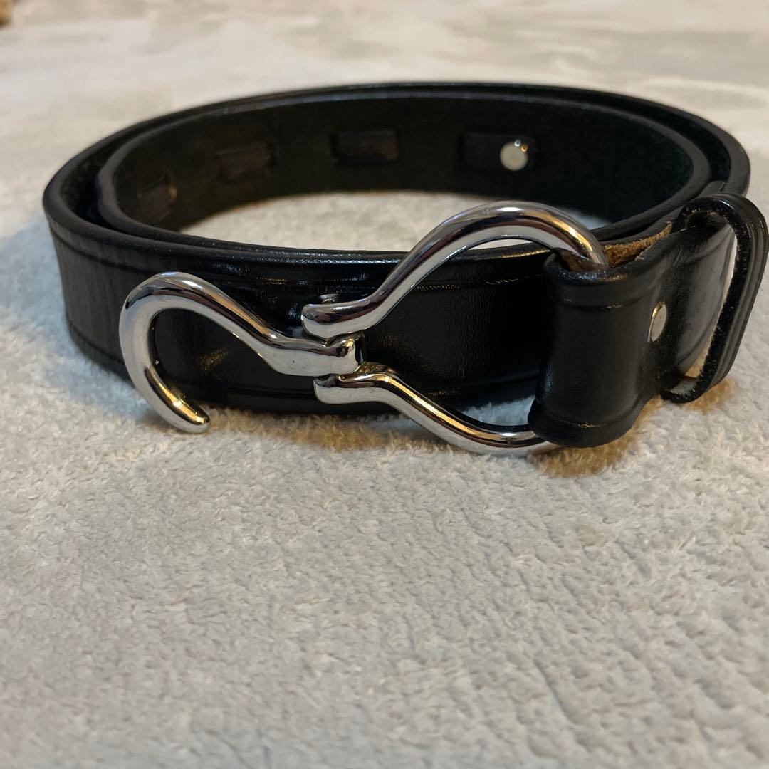 TORY LEATHER アメリカ製 2280 フックレザーベルト 32インチ