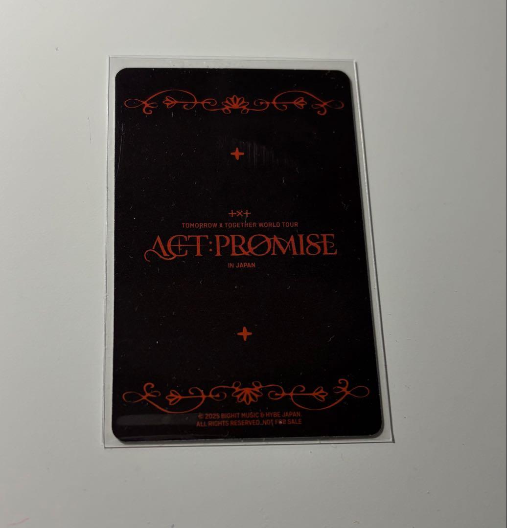 txt ヨンジュン act promise Blu-ray トレカ 封入 - メルカリ