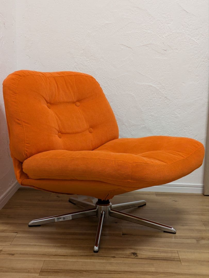 イケア ディヴリンゲ IKEA DYVLINGE 回転ソファ オレンジ - メルカリ