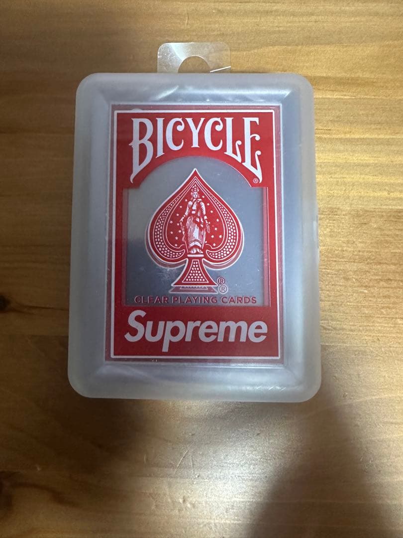 Supreme Bicycle® Clear Playing Cards