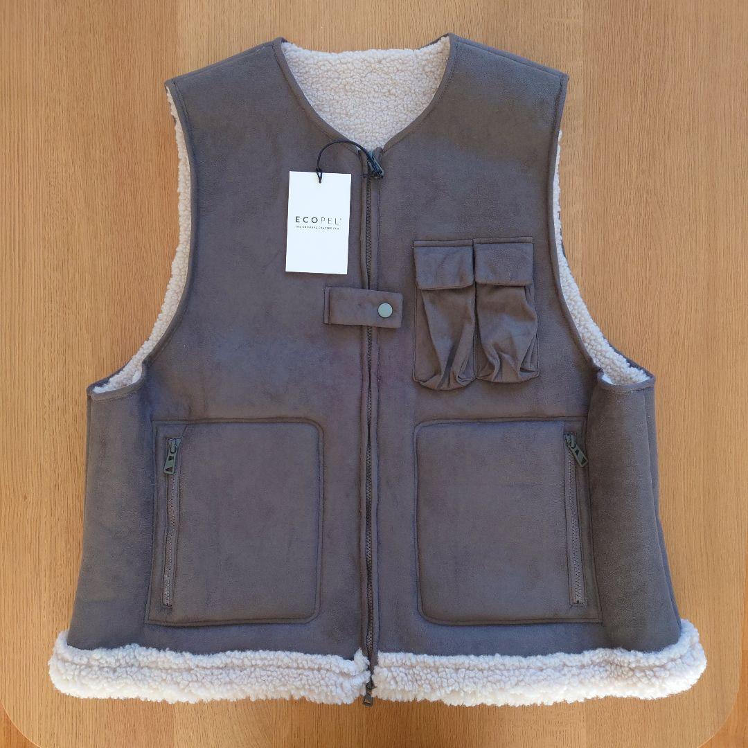 新品】F/CE. FAUX SHEARLING VEST ムートン Lsize - メルカリ