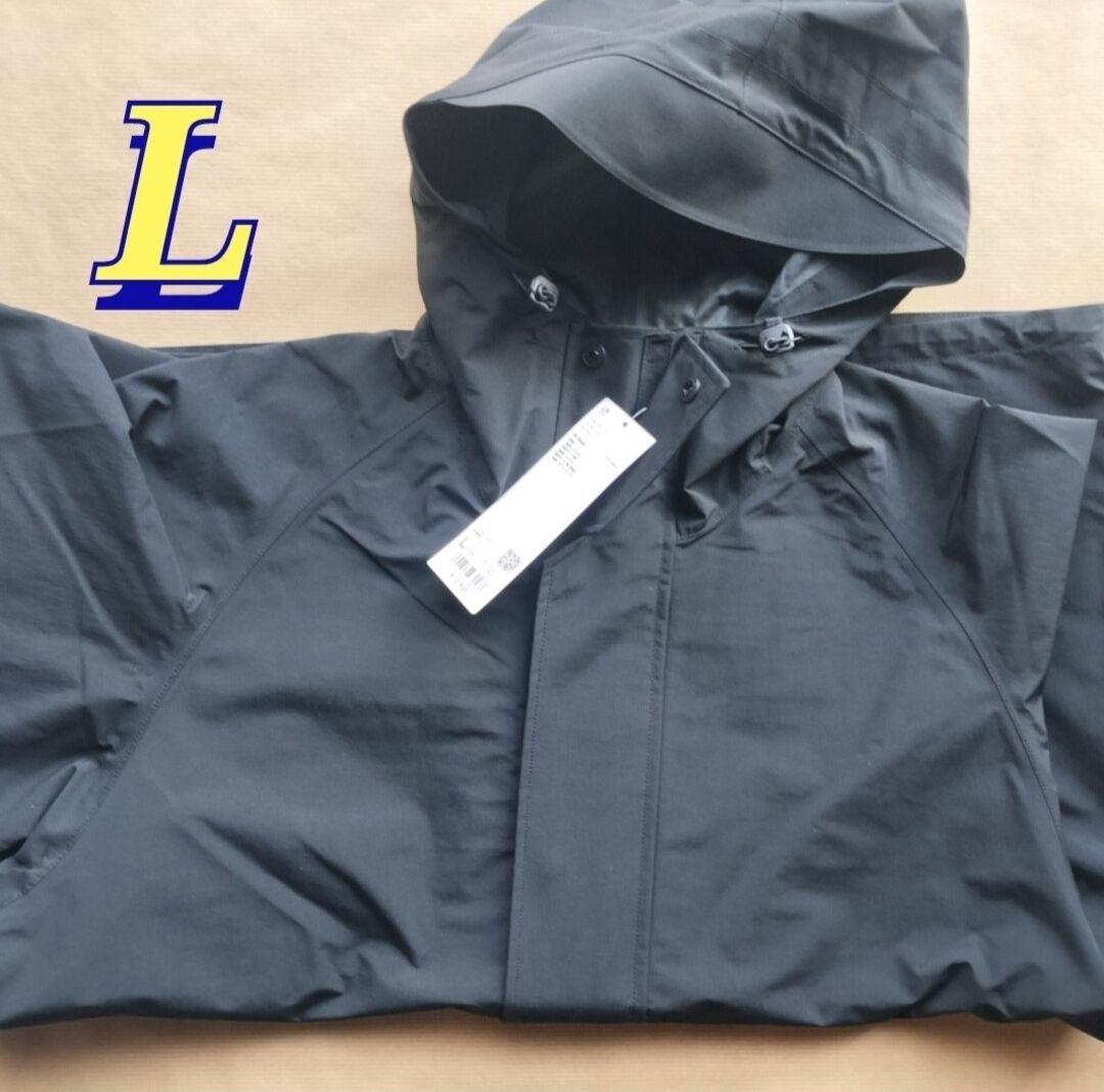 ブロックテックユーティリティパーカ　ユニクロU　ブラック　Lサイズ