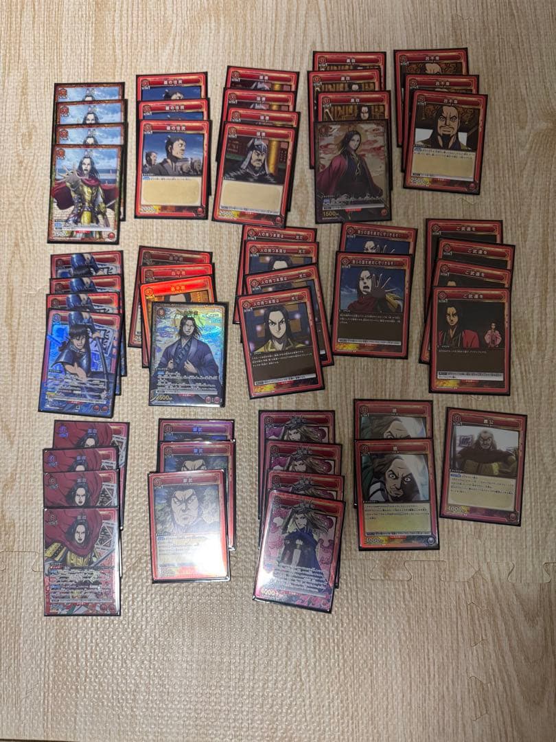 UNION ARENA キングダム 秦 嬴政デッキ 調整パーツ有り - メルカリ