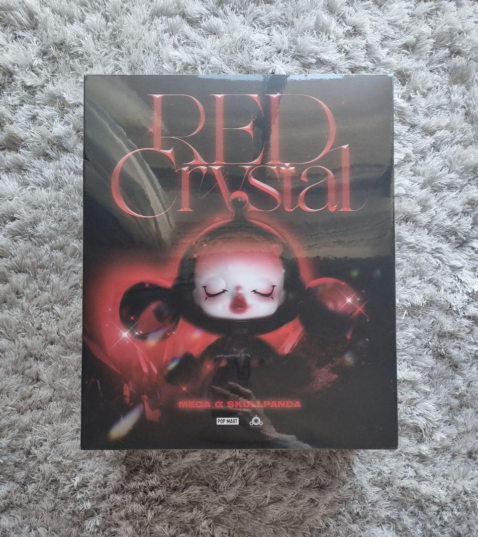 POPMART MEGA SKULLPANDA 400%　RED CRYSTAL