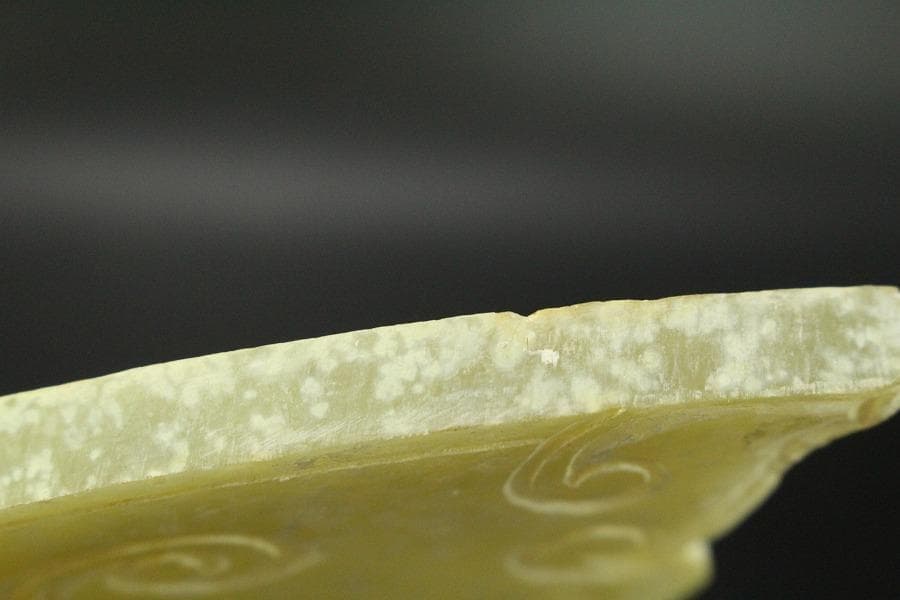 中国美術 青白玉 刻 魚紋 装飾 φ27cm 古代(RC894) - メルカリ