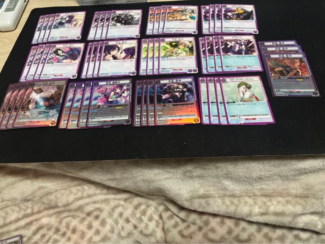 ユニオンアリーナ　アイドルマスターシャイニーカラーズ アンティーカ　デッキ ユニオンアリーナ シャニマス 紫アンティーカ デッキパーツ - メルカリ