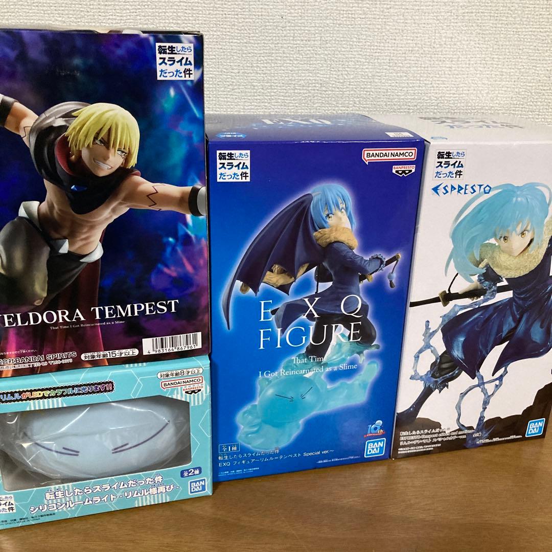 【新品・未開封】転スラ　フィギュア　まとめ売り リムル　ヴェルドラ　ルームライト