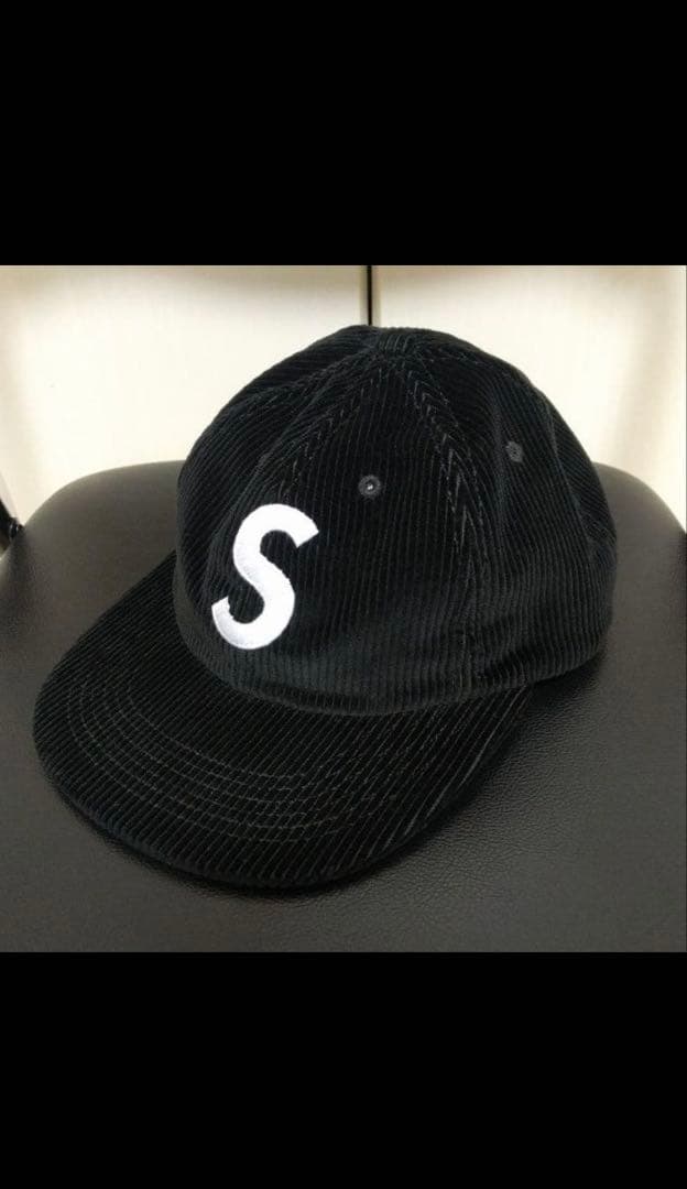 Supreme S Logo Corduroy sロゴ キャップ 希少】Supreme S Logo cap コーデュロイ シュプリーム 黒｜Yahoo