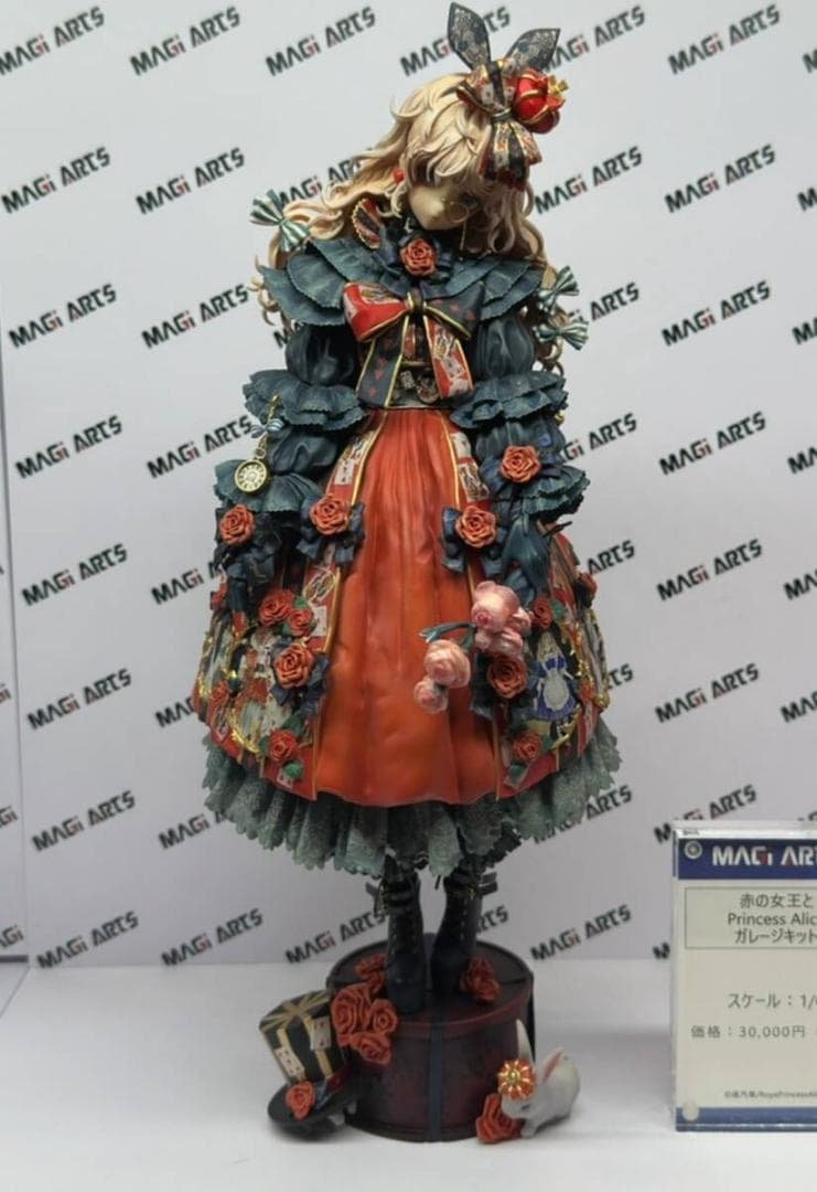 MAGI ARTS 赤の女王とPrincess Alice ガレージキット 限定販売】「赤の女王とPrincess Alice」 1/6 未塗装ガレージキット