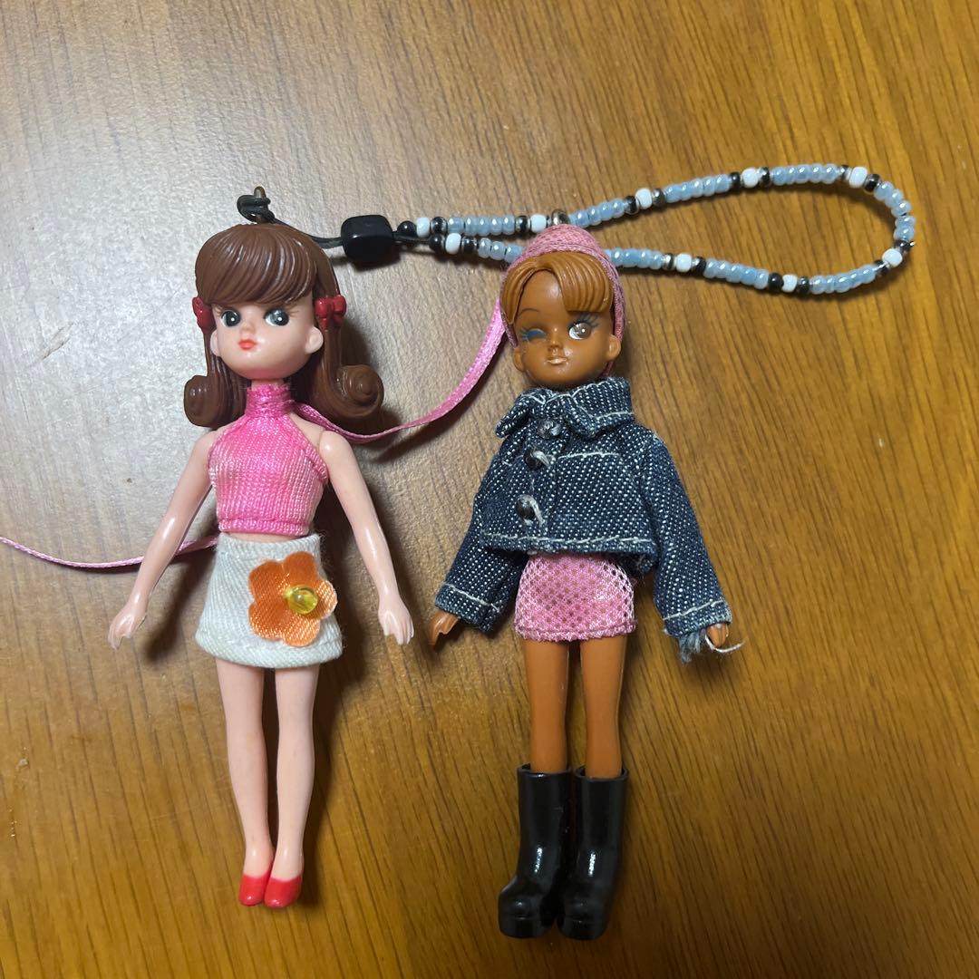 レア リカちゃん ストラップキーホルダー 渋谷系ギャル - メルカリ