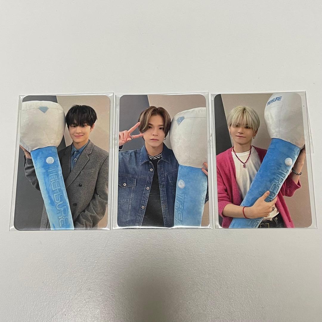 treasure ジフン アサヒ ヨシ ライトスティック クッション トレカ