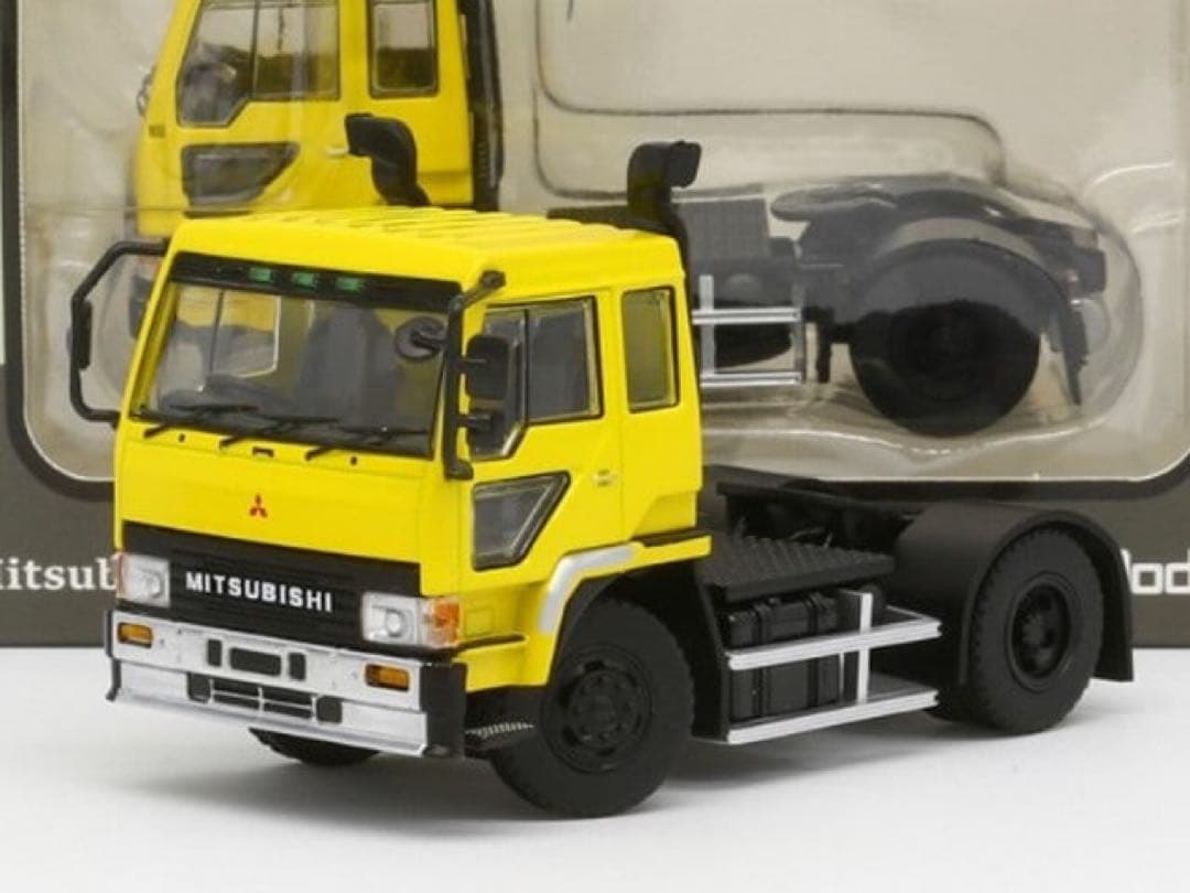 Model1 1/64 三菱ふそう ザ・グレート イエロー モデルワン モデル1