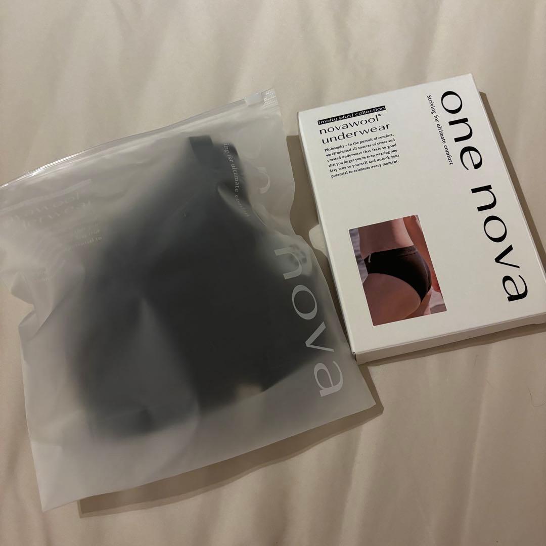 one nova ブラCD/75-80&ショーツM セット　ブラック