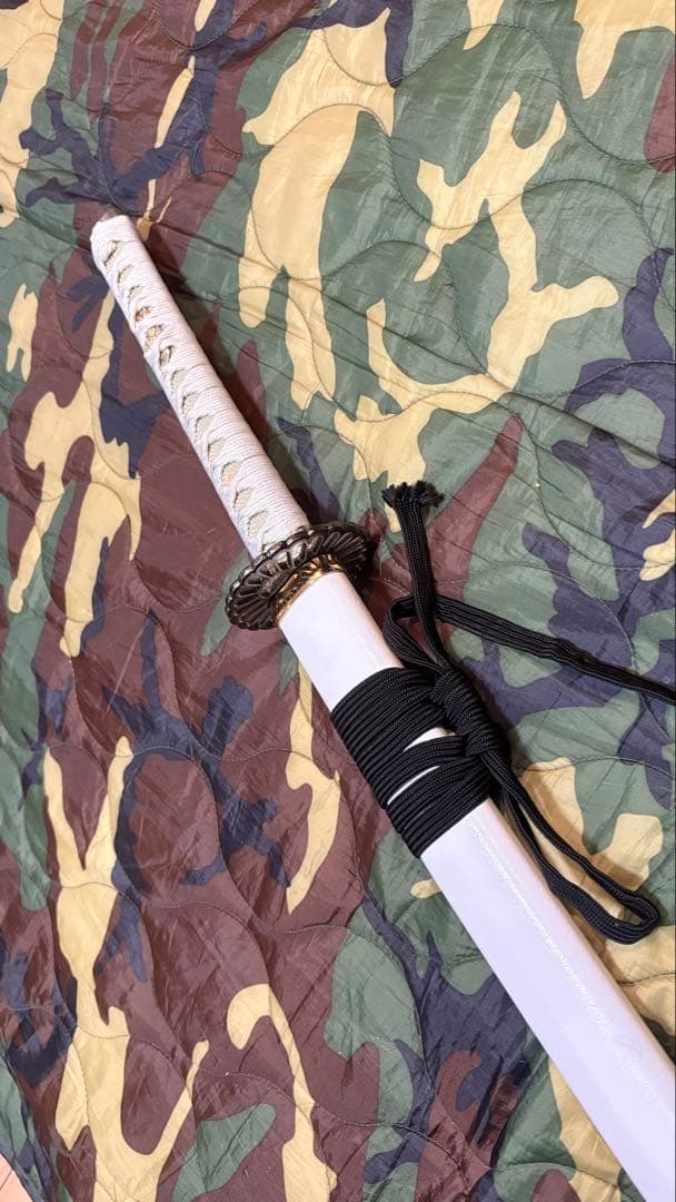 りゅうき様用 沖田総司拵 菊一文字宗則 白 箱付き - メルカリ