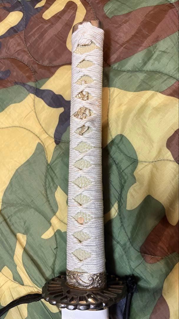 りゅうき様用 沖田総司拵 菊一文字宗則 白 箱付き - メルカリ