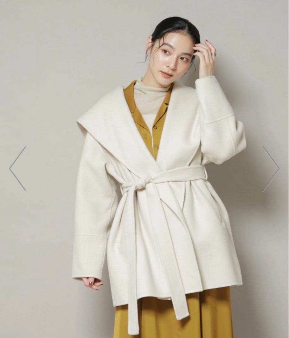 新品NANO universe リバーショールミディコート