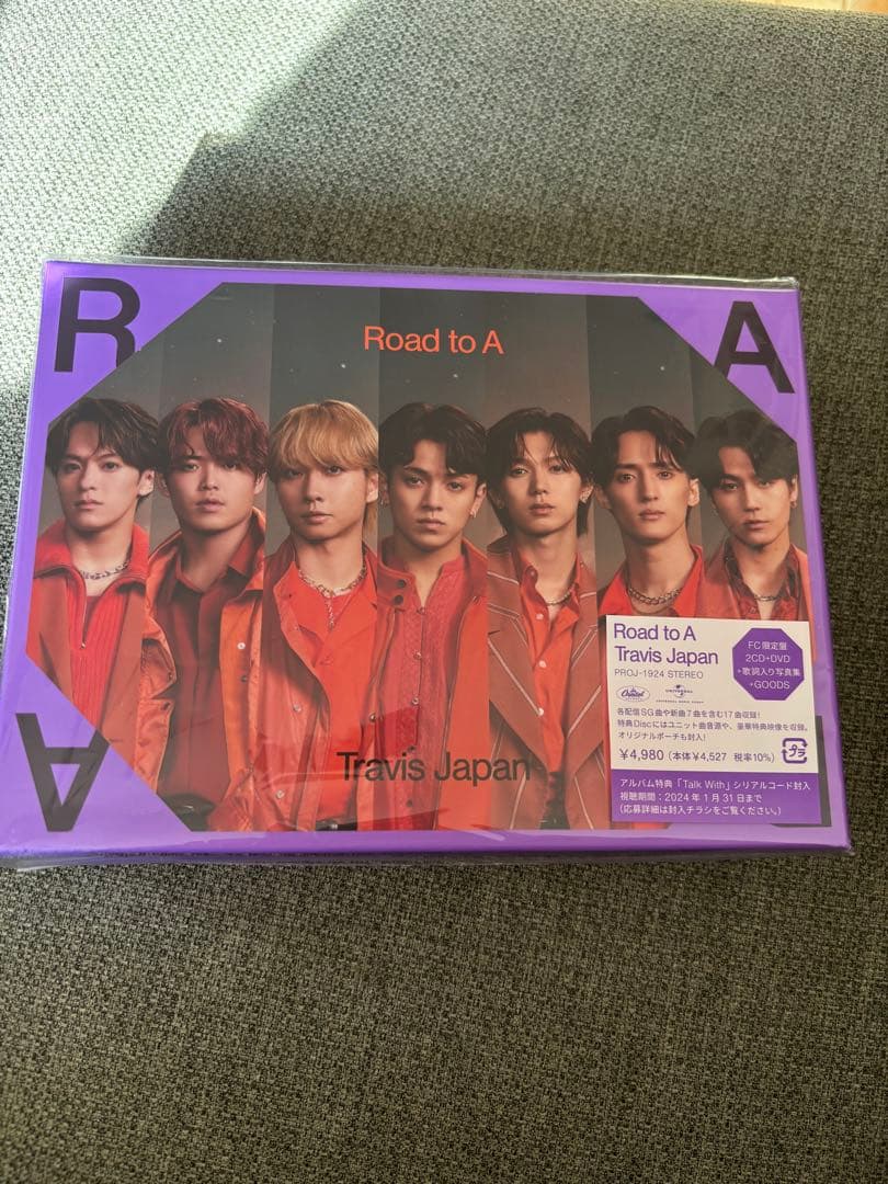 Travis Japan Road to A FC限定版 アルバムポーチ付 - メルカリ