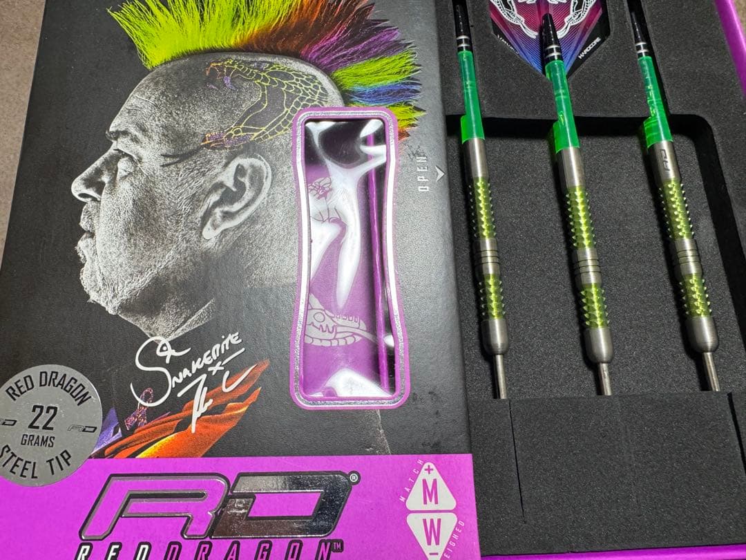 レッドドラゴン スネークバイト ピーター・ライトモデル マンバ スティール