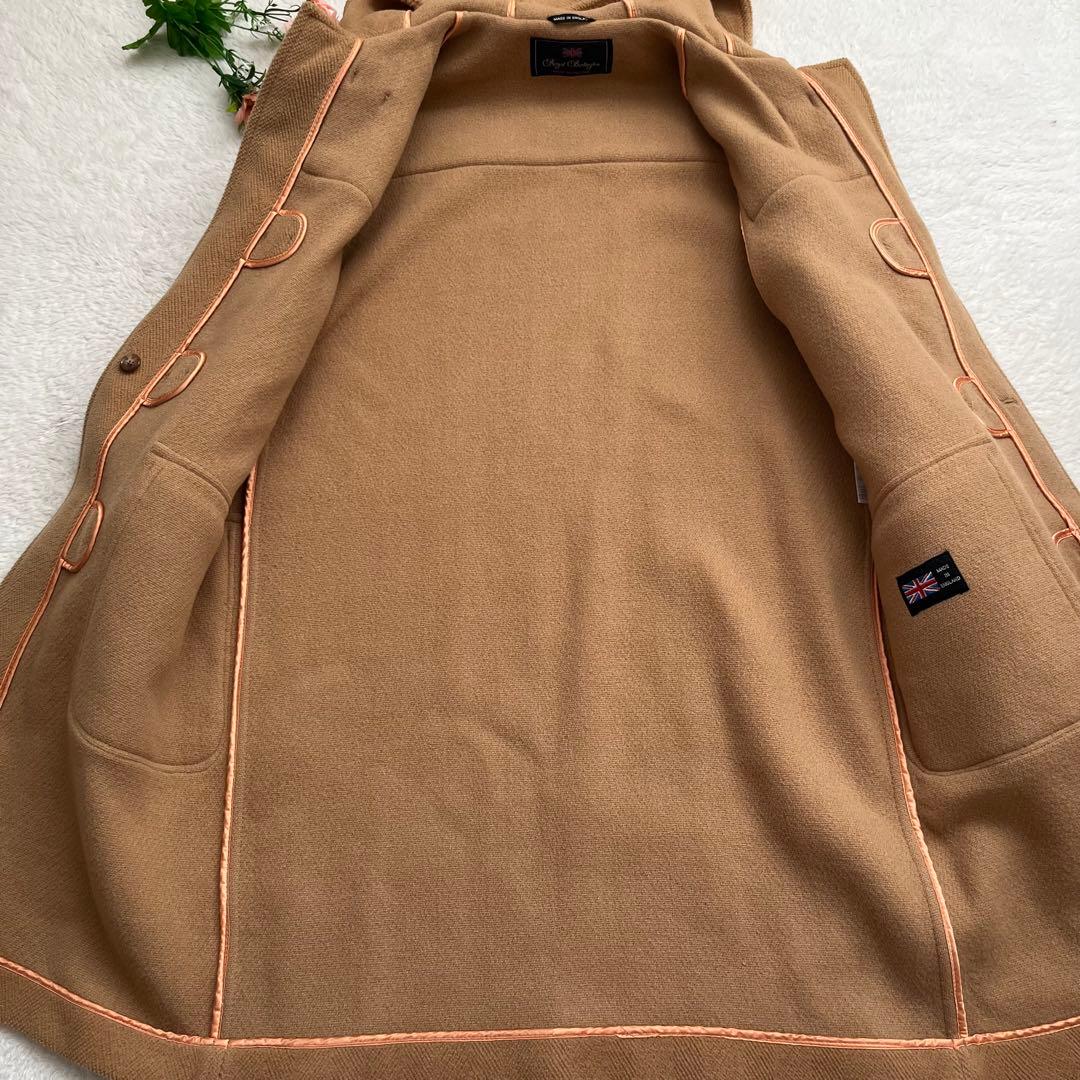 Royal Burlington ダッフルコート ヘリンボーン キャメル - メルカリ