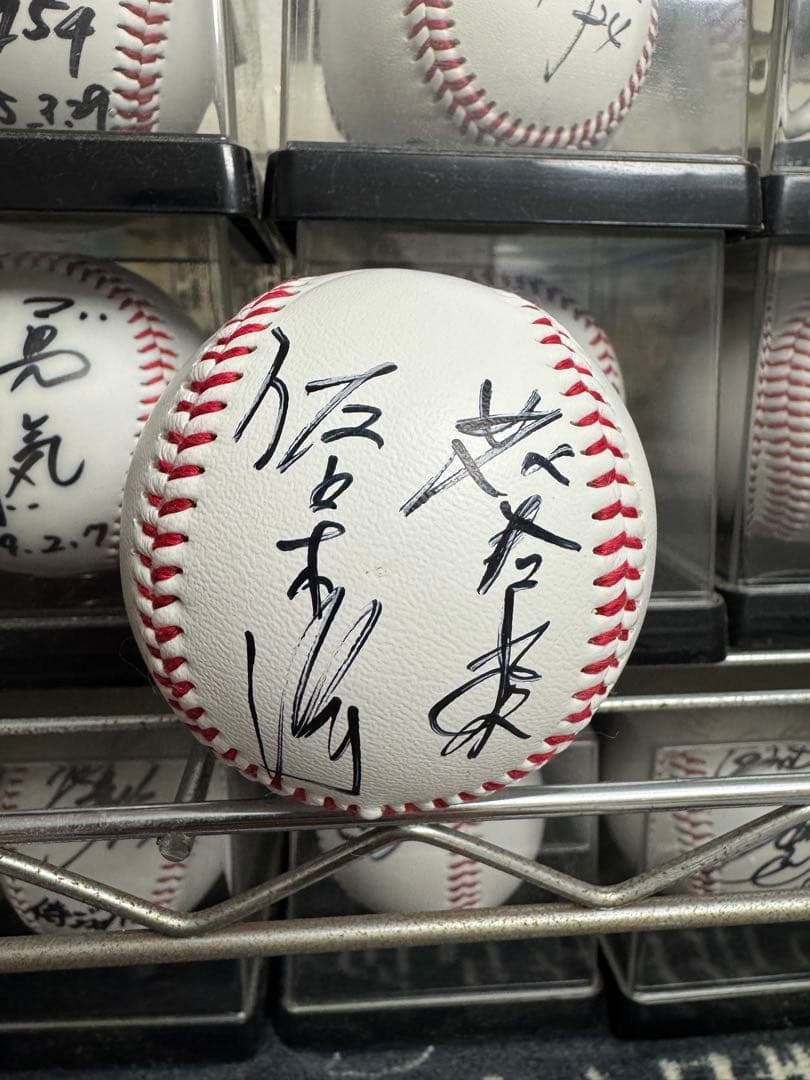 花巻東高校 佐々木洋 監督 直筆サインボール 甲子園 大谷翔平 佐々木