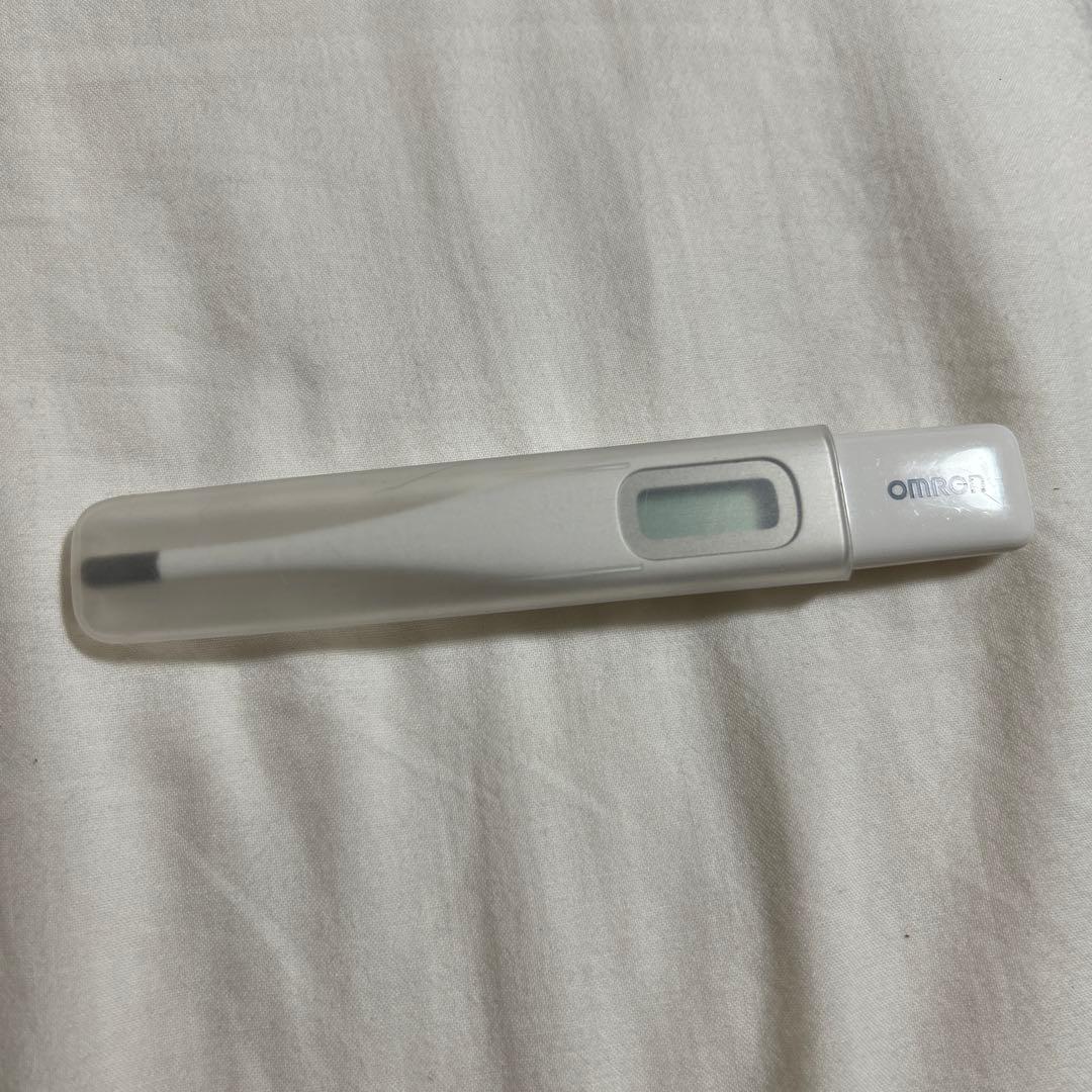 オムロン デジタル体温計 ホワイト