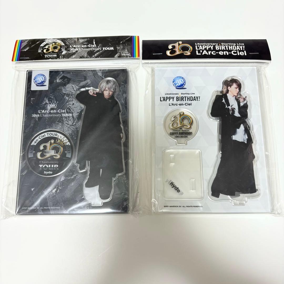 【新品未開封】L'Arc~en~Cielアクリルスタンド8枚組