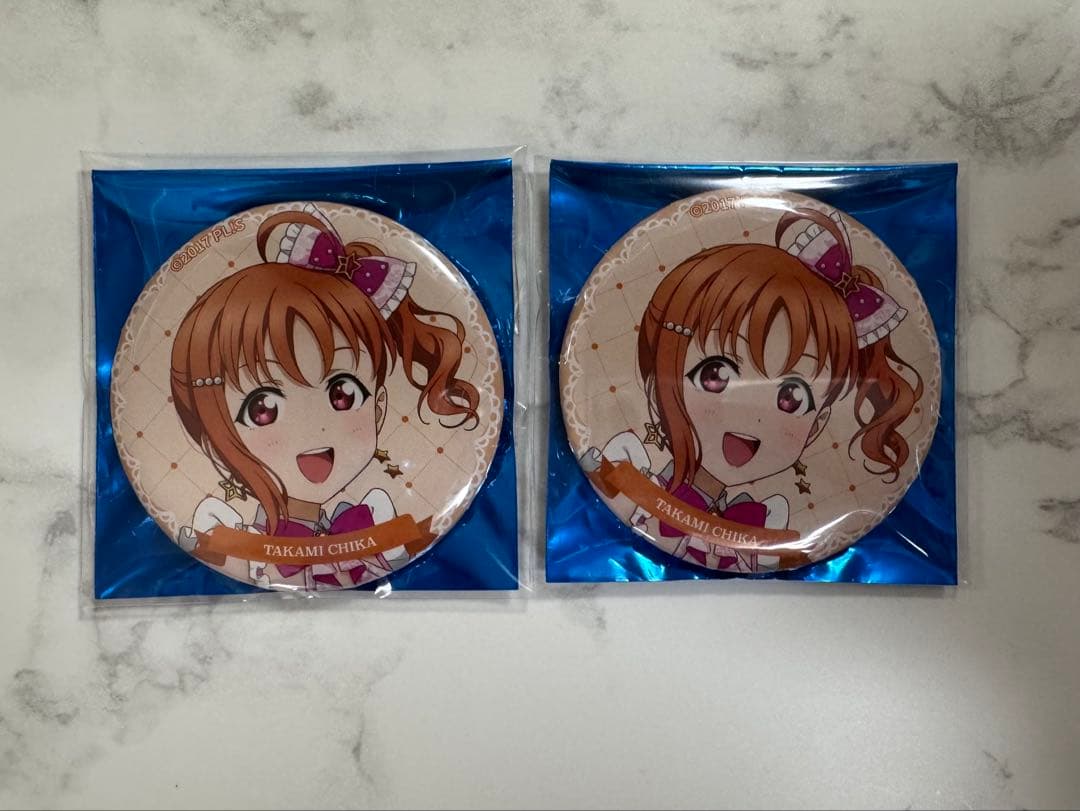 ラブライブ！μ's × Aqours 高海千歌 缶バッジ - メルカリ