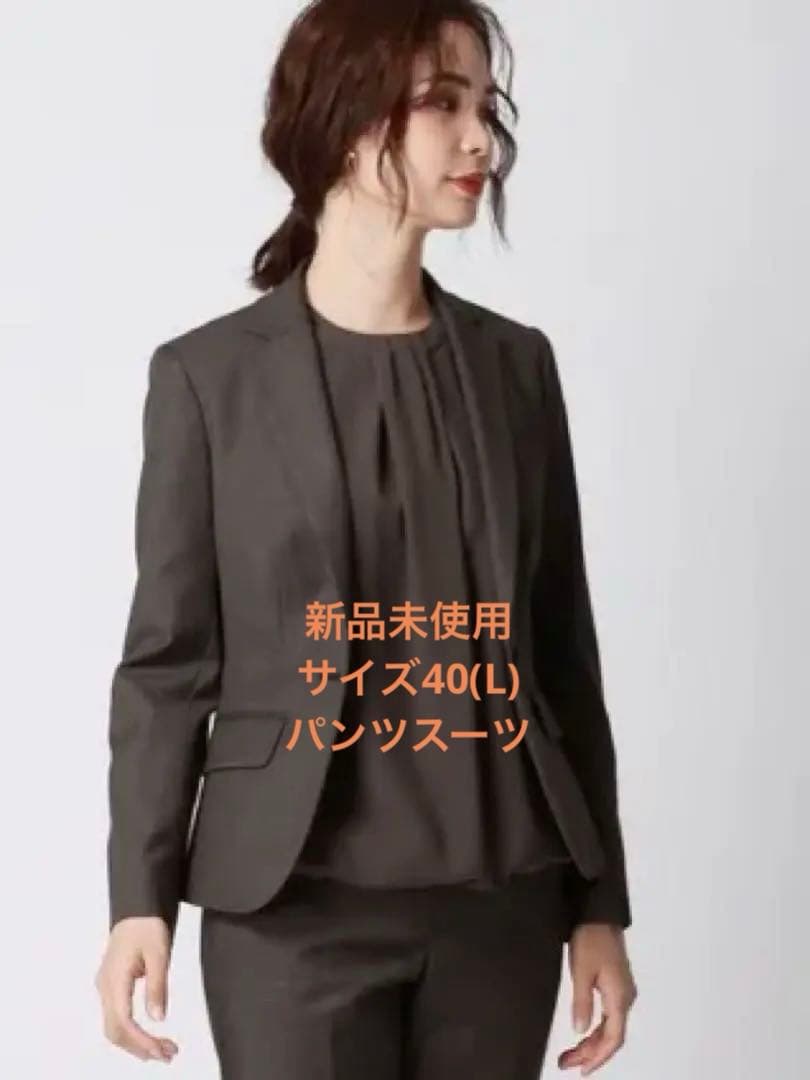 スーツカンパニー グレンチェック スーツ ブラウン 40 ブラウン