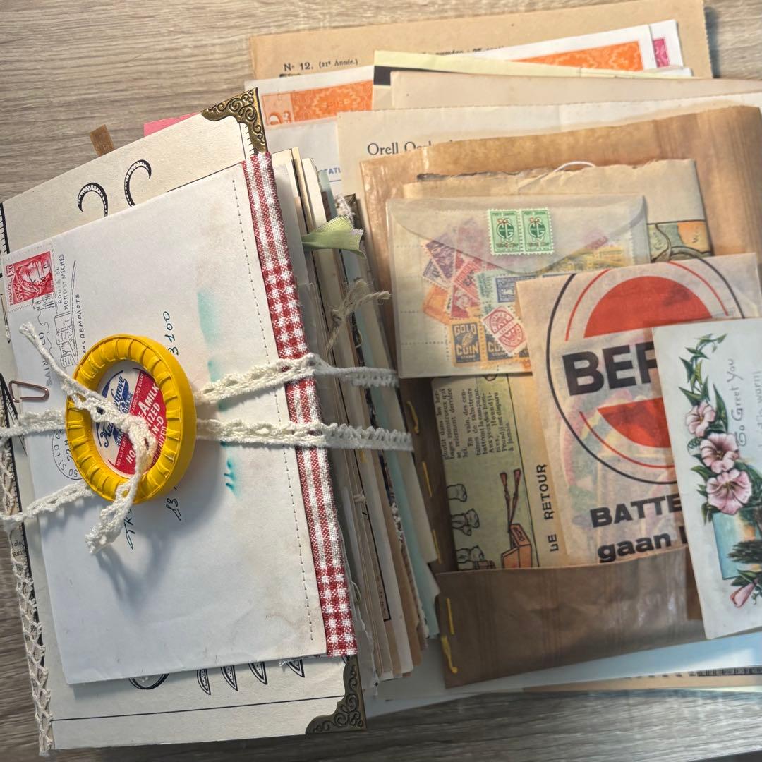 ジャンクジャーナル 紙ものセット 2 楽天市場】ジャンクジャーナル 紙素材 30枚セット 15×2 大判サイズ 14