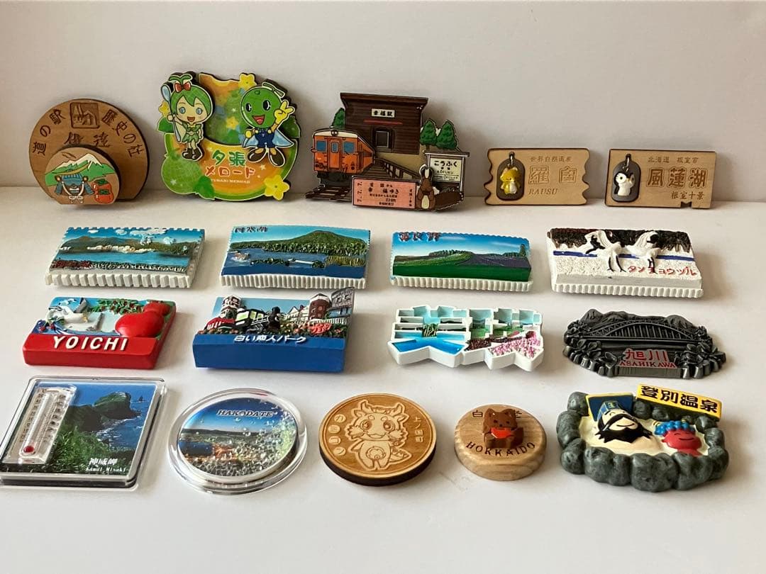 北海道 ご当地 立体 マグネット 18種セット おみやげ 道の駅 - メルカリ